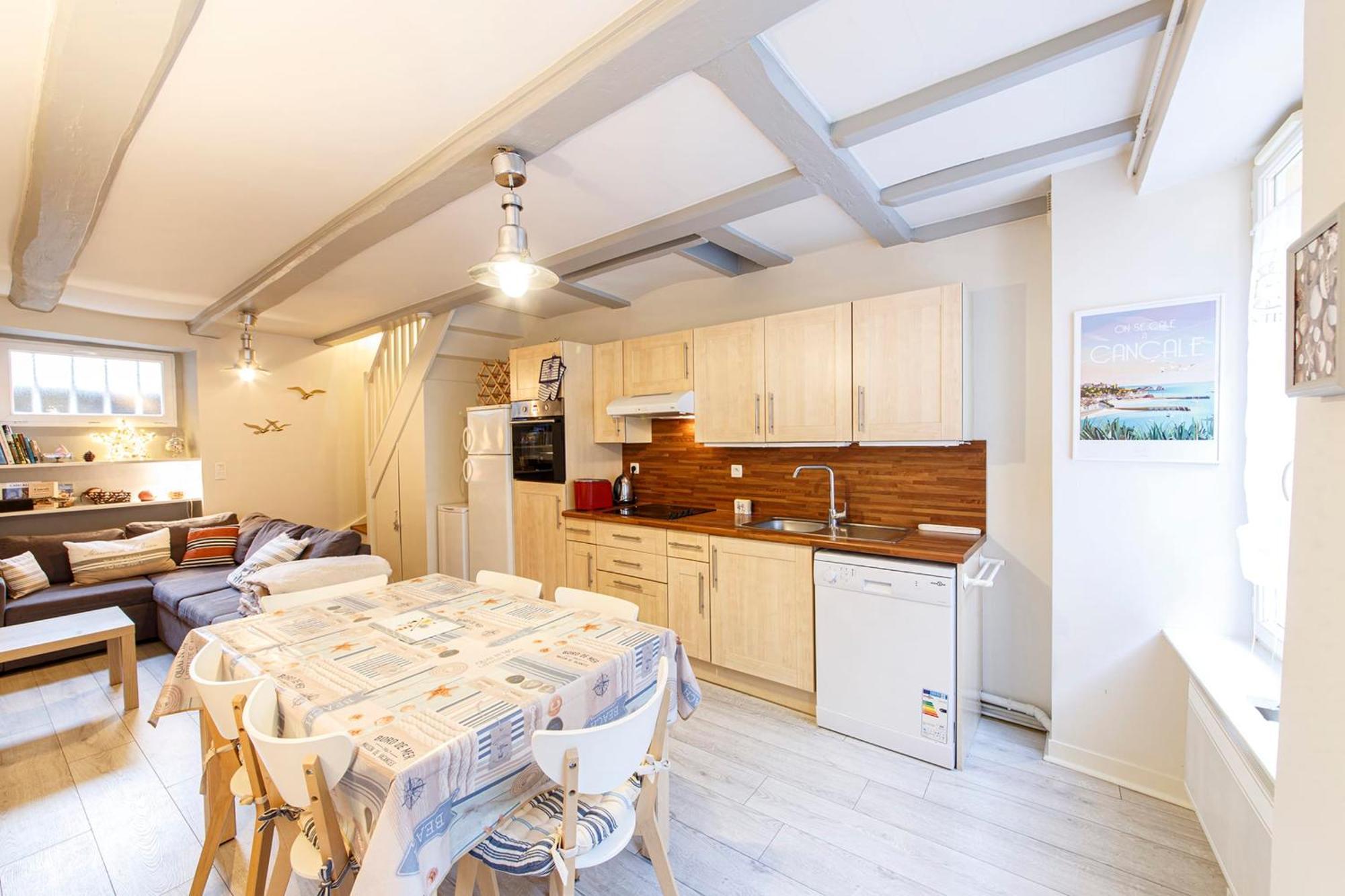Maison Pecheur - Wifi - 500M Mer Канкаль Экстерьер фото